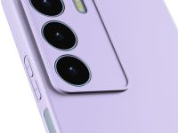 Клип-кейс Krutoff Silicone для realme C71 Фиолетовый