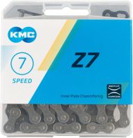 Цепь KMC Z7 на 7 скоростей, замок (116 звеньев)