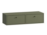 Тумба подвесная Сайрис 98x25 Оливковый