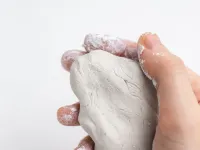 Глина для лепки полимерная Малевичъ, белая, 1 кг