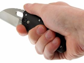 Нож складной Cold Steel Tuff Lite, сталь AUS-8A, рукоять grivory, черный