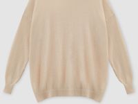 Оверсайз джемпер из мохера и шерсти