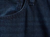 Прямые джинсы, Синий