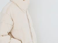 Утеплённая куртка из вельвета, Бежевый