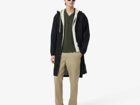 Мужское поло Lacoste из эластичного органического хлопка