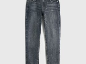 Зауженные джинсы Slim, Серый