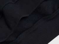 Свитшот с аппликацией для девочек, Черный