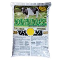 КОМПОСТ Коровий Биуд 30 л Удобрение орган. сухое
