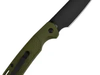 Складной нож CJRB Pyrite Light, сталь AR-RPM9, рукоять FRN, олива