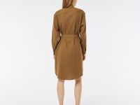 Платье Lacoste стандартного кроя с длинными рукавами и поясом