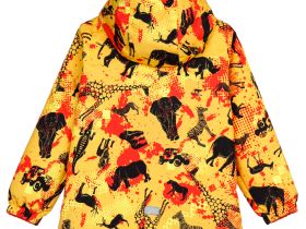 Куртка текстильная с полиуретановым покрытием для мальчиков (ветровка)