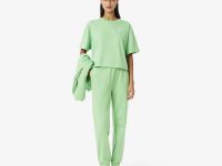 Женская футболка Lacoste из хлопка