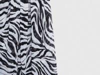 Юбка из шифона, Серый