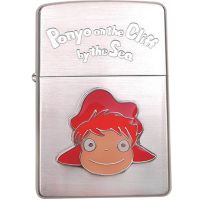 Зажигалка коллекционная Zippo NZ-21 Рыбка Поньо, серия Ghibli