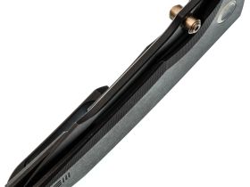 Складной нож WE Knife Ryson, сталь M390, рукоять титан, черный