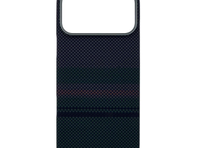 Чехол-накладка Benks ArmorAir Aurora для iPhone 17 Pro Max кевлар (сине-зеленый)