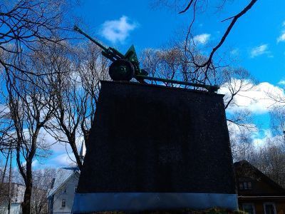 Памятник советским воинам-освободителям (пушка)