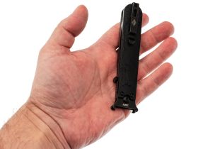 Складной нож Перемен Зубры BW, сталь 8Cr14MoV, рукоять FRN, черный