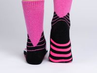 Термоноски трикотажные для девочек (низкие махровые)