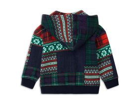 Толстовка на молнии для маленького мальчика