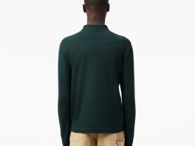 Мужское поло Lacoste с длинными рукавами
