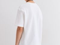 Белая футболка из жаккарда Глория Джинс