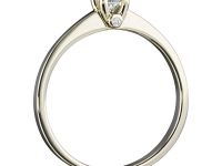 Помолвочное кольцо из желтого золота с бриллиантами э0301кц02150900