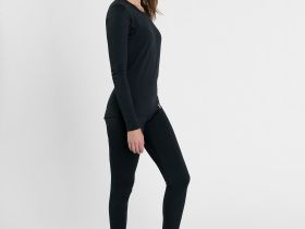 Первый слой фуфайка с длинным рукавом Active Mid Crew Neck R Женская