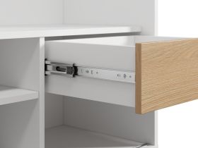 Шкаф-купе Бладвен 3-180x210 Белый