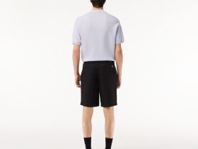 Мужские хлопковые шорты Lacoste прямого кроя