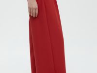 Укороченные брюки широкого кроя