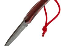 Нож Pocket Wolf Кело, сталь K340, рукоять G10, черно-красный