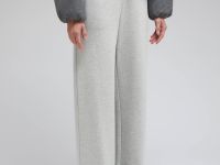 Трикотажные брюки свободного силуэта