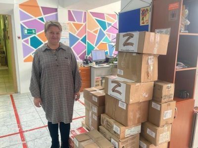 Подарки российским военным собрали активисты Ленского отделения «Матери России»