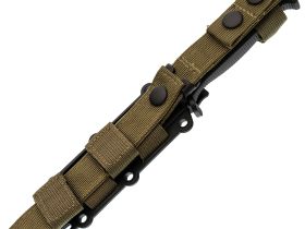Тактический нож НОКС Кром Black, сталь AUS-8, рукоять резинопластик