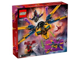 Ninjago 71833 Конструктор Суперштормовой самолет Раса и Арина