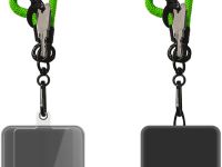 Шнурок Krutoff Нейлон для телефона и ключей 0.3m Green