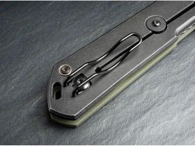 Нож складной Boker Kihon Assisted OD Green, сталь D2, рукоять G10
