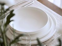 Zoha Набор столовой посуды 24 предмета White Pure Zoha