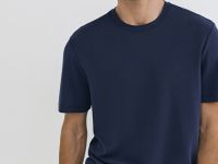 Футболка из гладкой ткани, Синий
