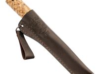 Нож Северный, сталь дамаск, рукоять карельская береза