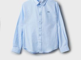 Сорочка текстильная для мальчиков (regular fit)