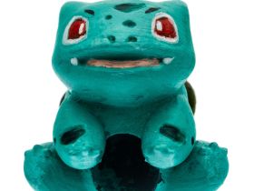 Бусина Бульбазавр, полимер