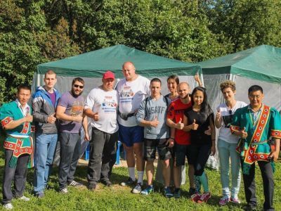 Яркие встречи на помосте мас-рестлинга в День России