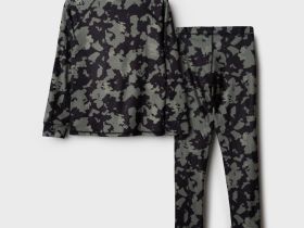 Термокомплект трикот. для мальчиков: фуфайка (футболка) с длин. рук, брюки для эпизод. использования