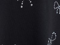 Свитшот с аппликацией для девочек, Черный