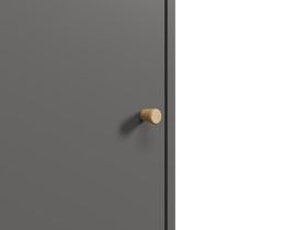 Стеллаж Кейн 1-39x149 Графитовый