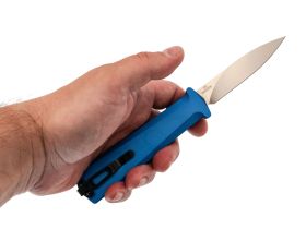 Автоматический нож Daggerr Кощей Slim, сталь D2, рукоять алюминий, синий