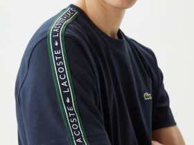 Мужская футболка Lacoste свободной посадки