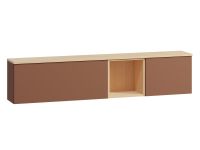 Полка Элвуд 165x36 Терракотовый